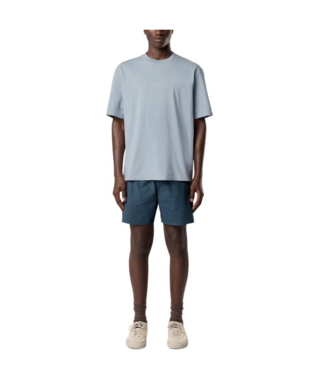 STONE ISLAND Голубая футболка, фото 3