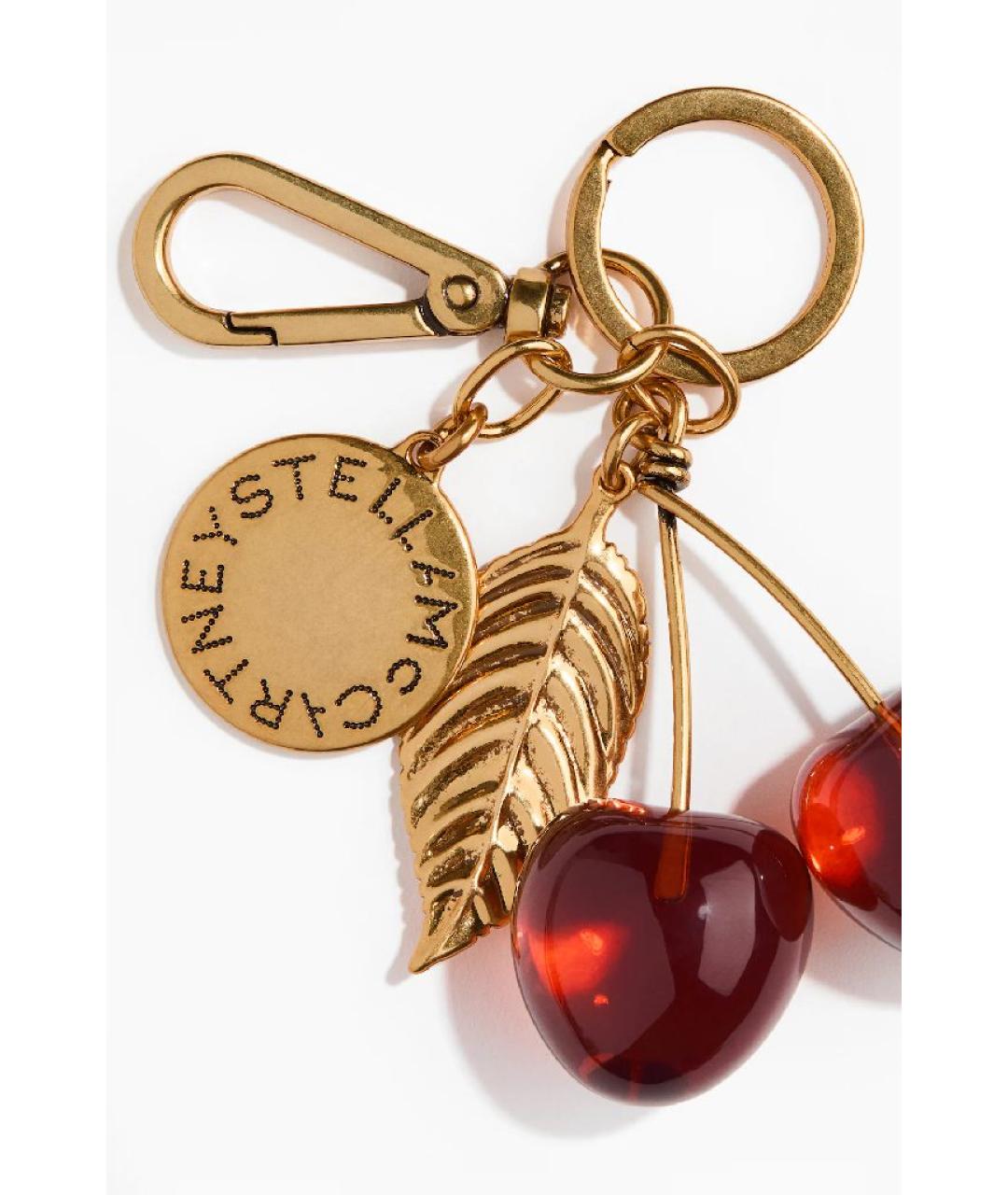 STELLA MCCARTNEY Золотой брелок, фото 2