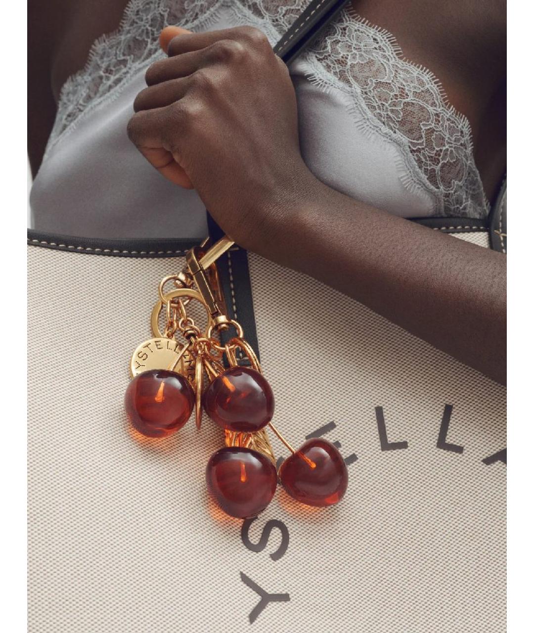 STELLA MCCARTNEY Золотой брелок, фото 3