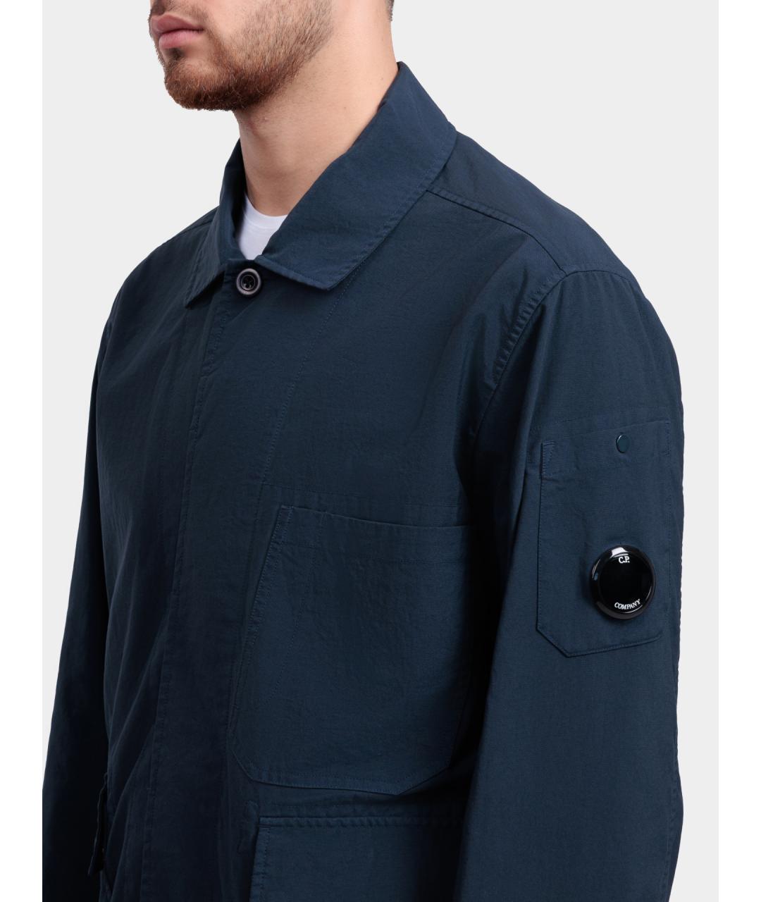 CP COMPANY Темно-синяя куртка, фото 4