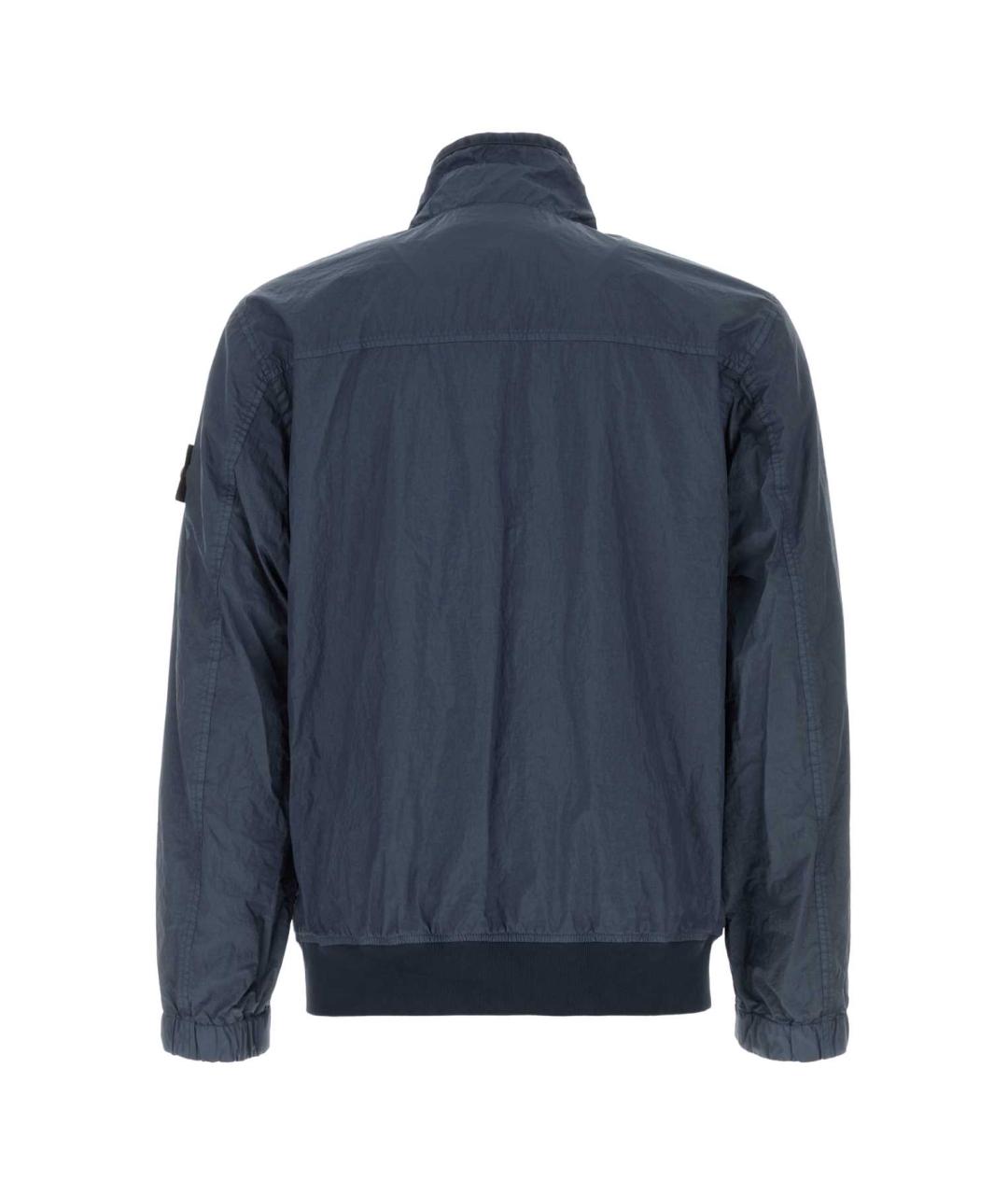 STONE ISLAND Синяя полиамидовая куртка, фото 2