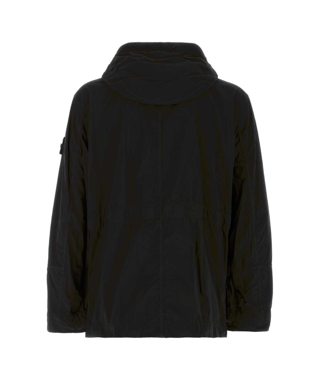 STONE ISLAND Черная нейлоновая парка, фото 2