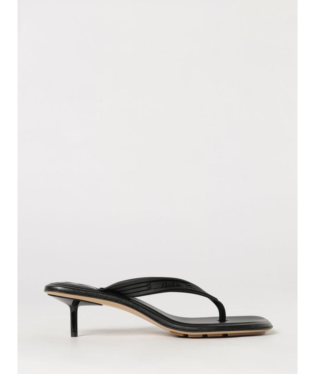 BOTTEGA VENETA Черные мюли, фото 5