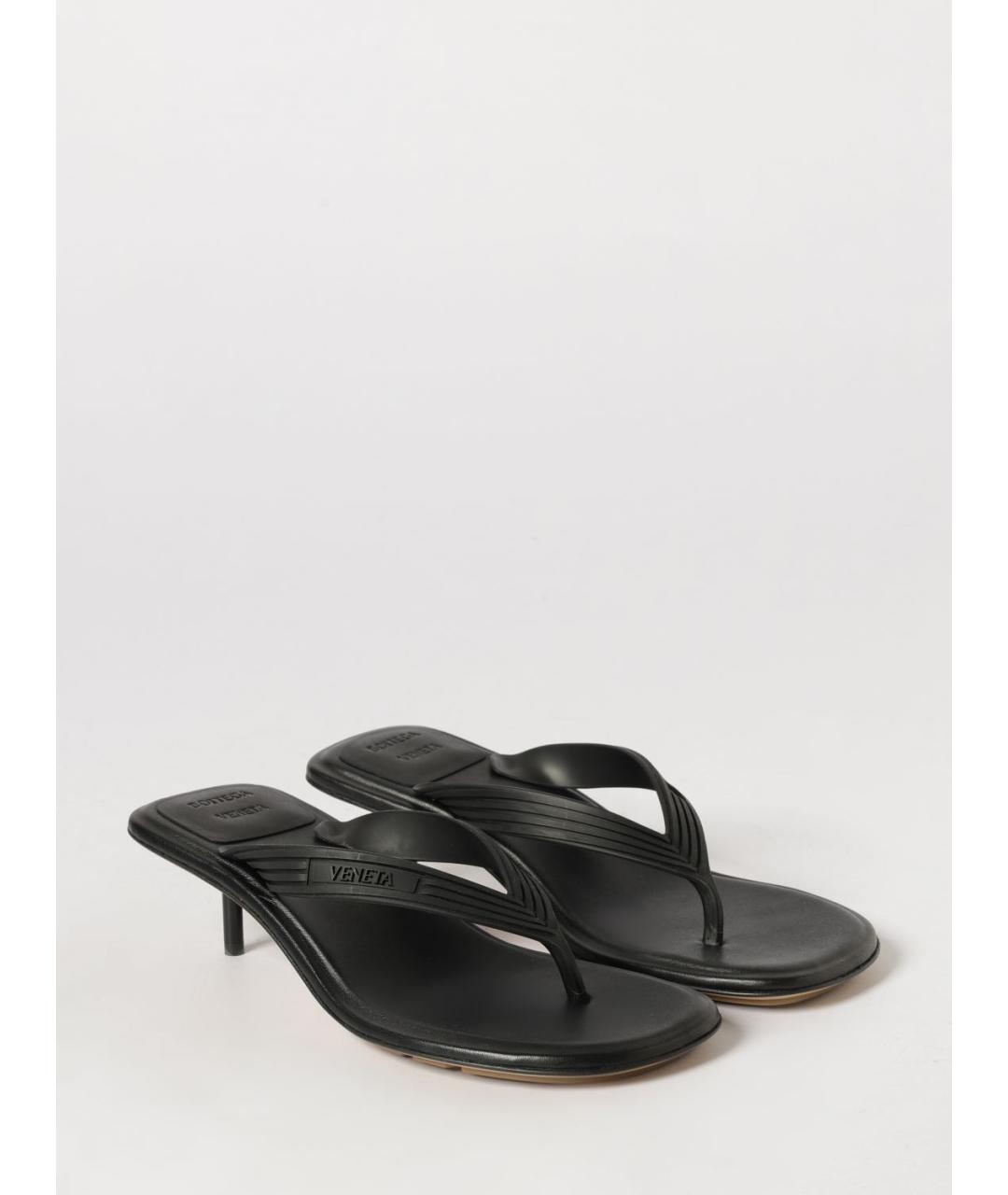 BOTTEGA VENETA Черные мюли, фото 2