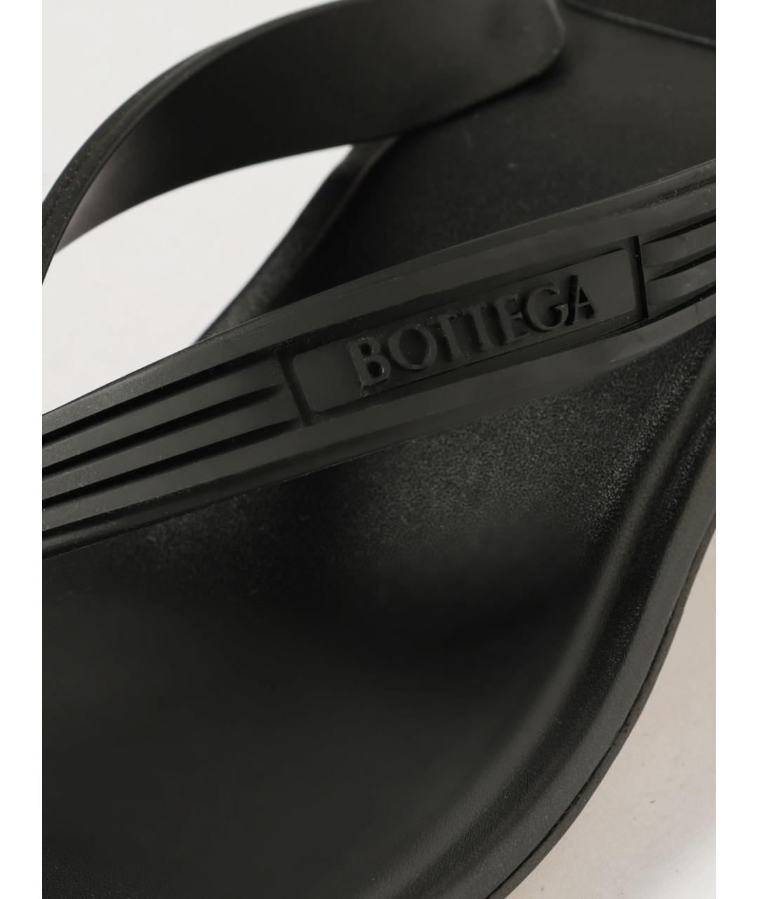 BOTTEGA VENETA Черные мюли, фото 4