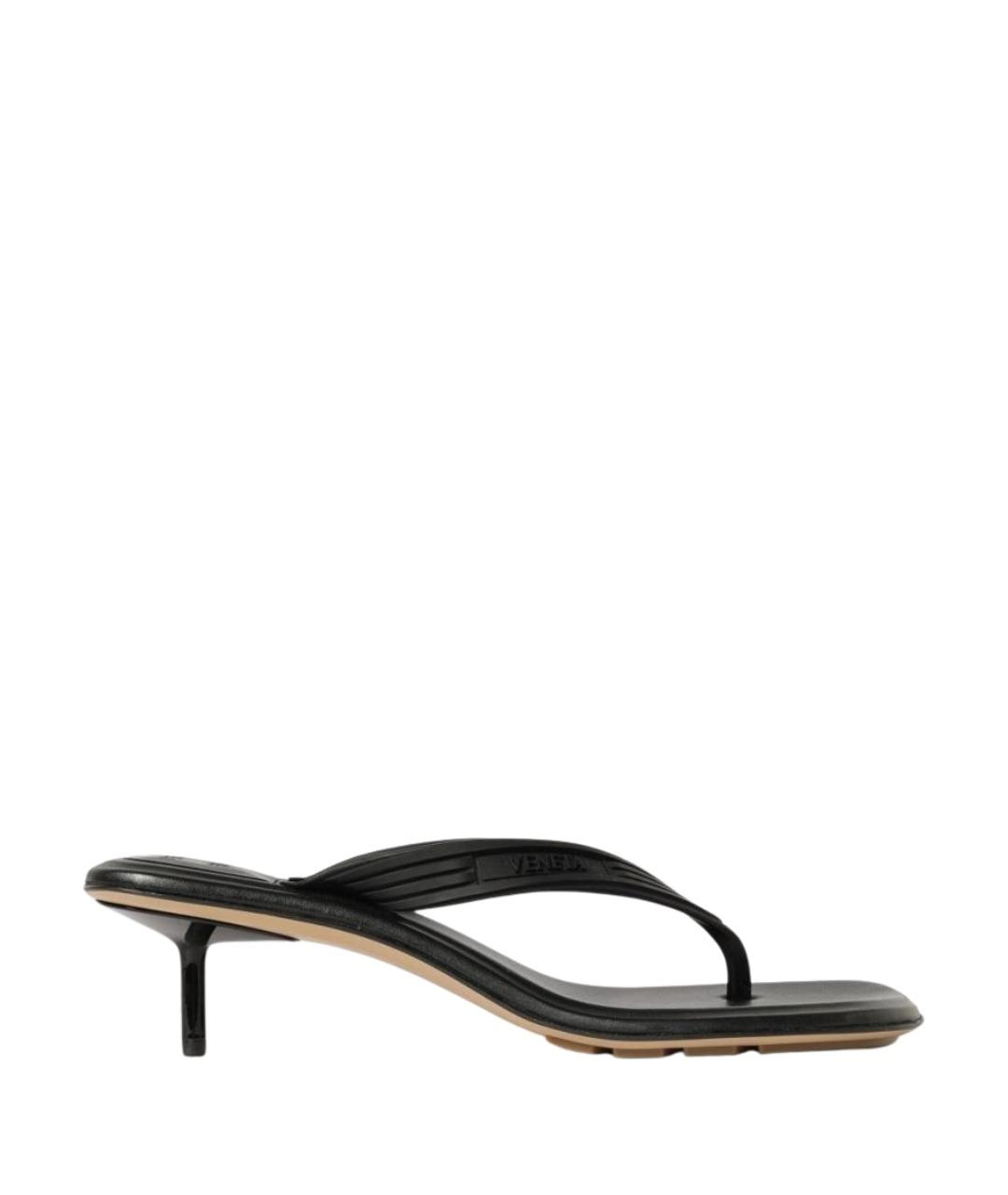 BOTTEGA VENETA Черные мюли, фото 1
