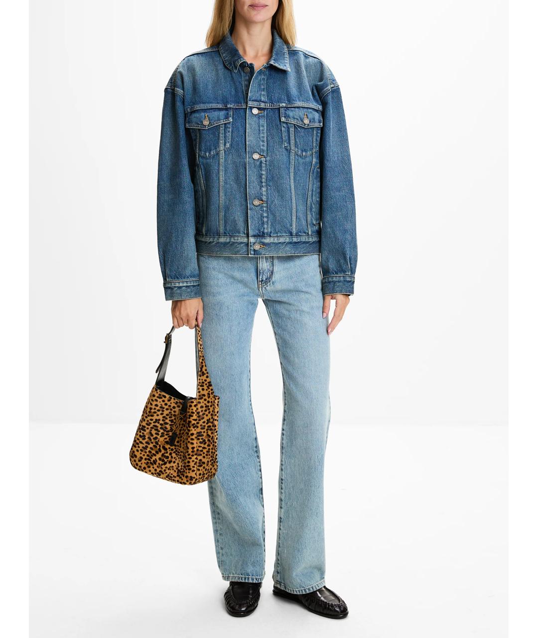 SAINT LAURENT Синяя деним куртка, фото 2
