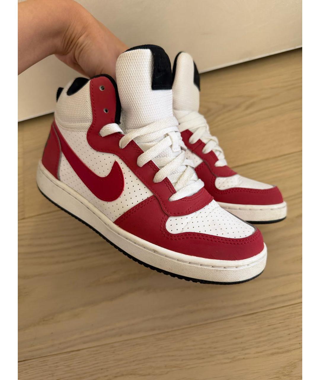 NIKE Красные кеды, фото 5