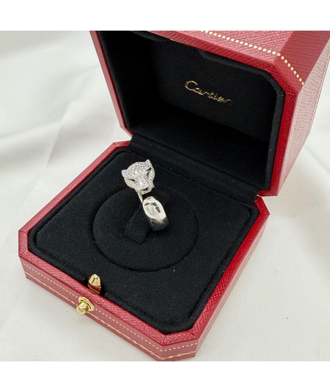 CARTIER Серебряное кольцо из белого золота, фото 4