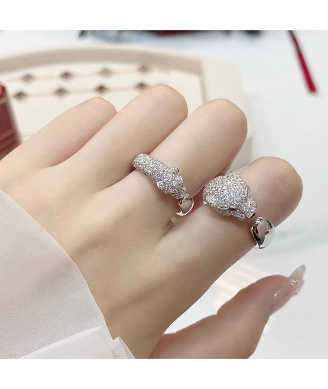 CARTIER Серебряное кольцо из белого золота, фото 8