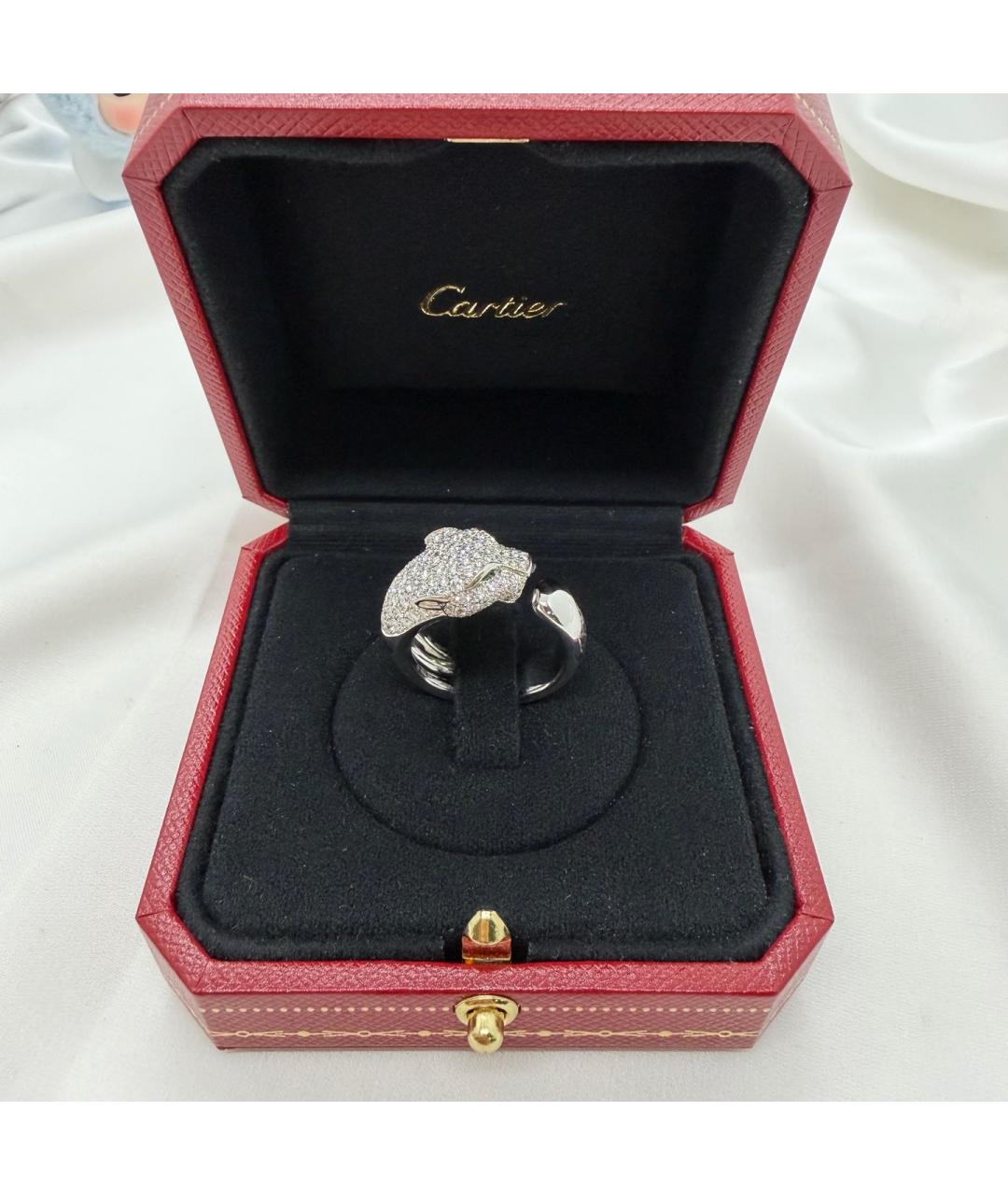 CARTIER Серебряное кольцо из белого золота, фото 3