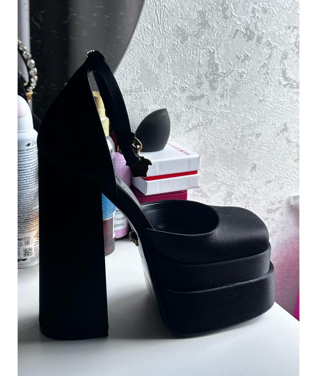 VERSACE COLLECTION Черные туфли, фото 9