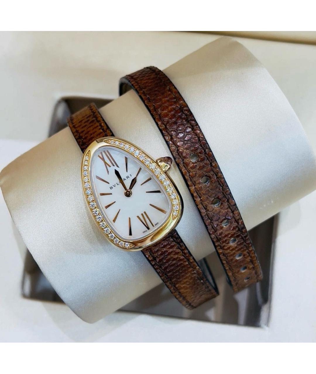 BVLGARI Золотые часы из розового золота, фото 2