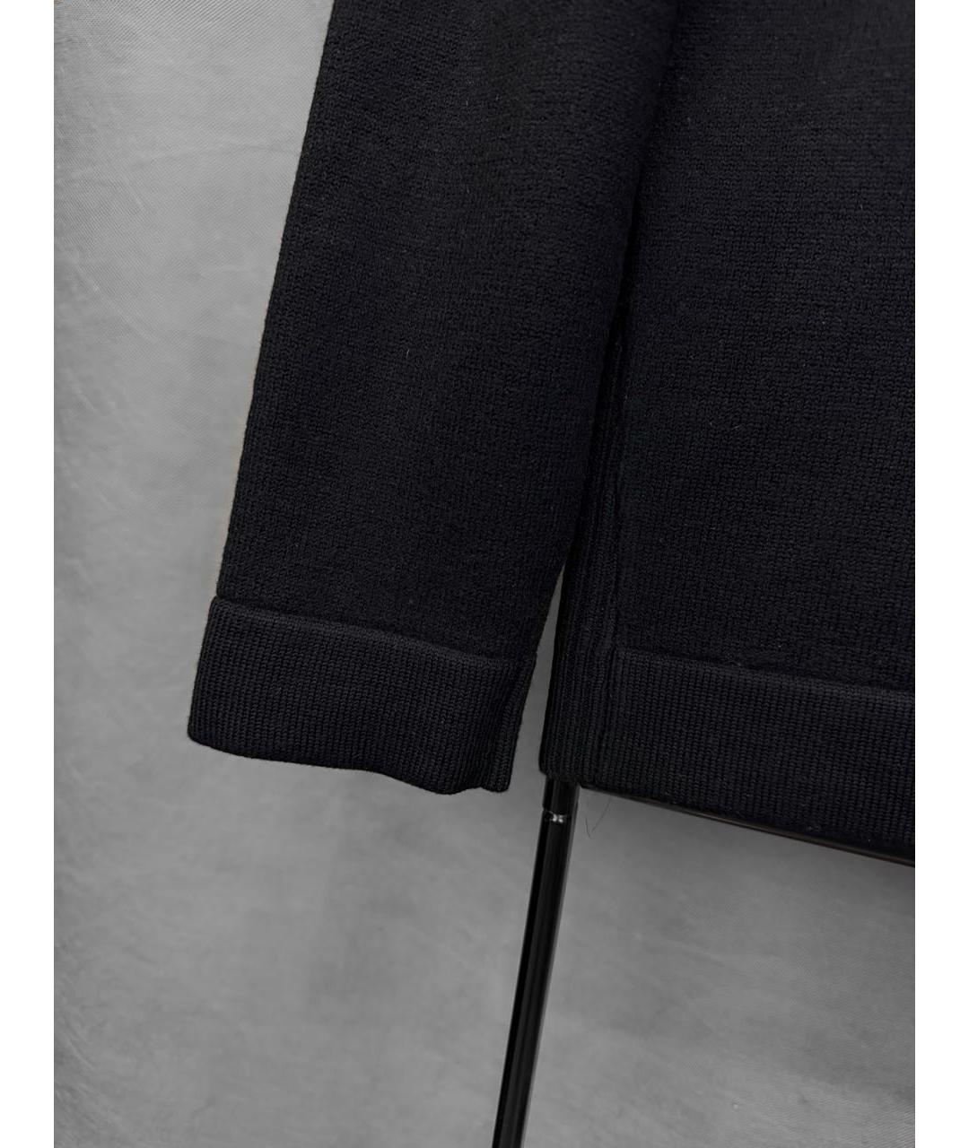 STONE ISLAND SHADOW PROJECT Черная шерстяная водолазка, фото 6