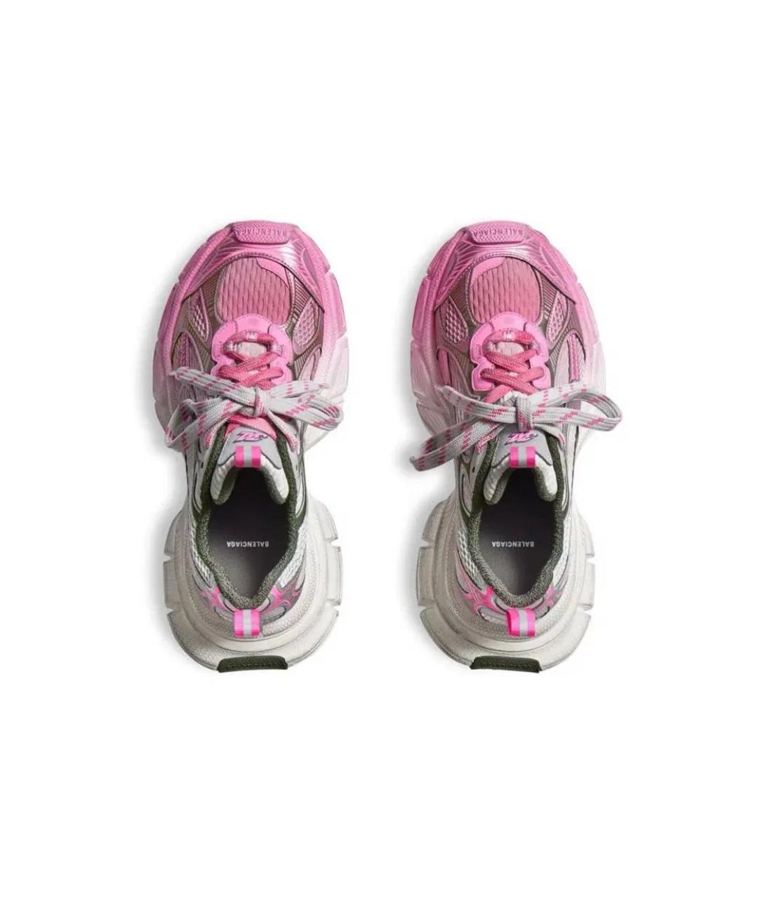 BALENCIAGA Розовые кроссовки, фото 3