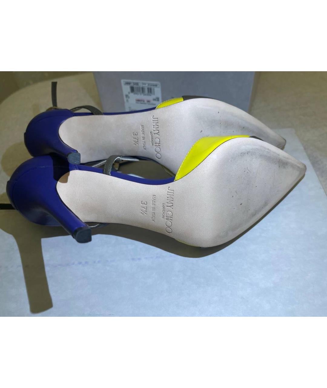JIMMY CHOO Мульти кожаные туфли, фото 4