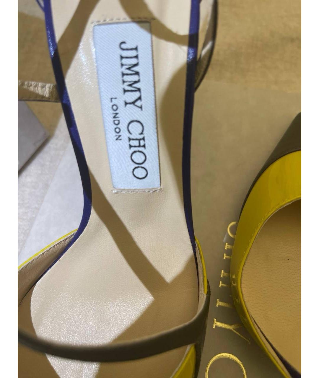 JIMMY CHOO Мульти кожаные туфли, фото 6
