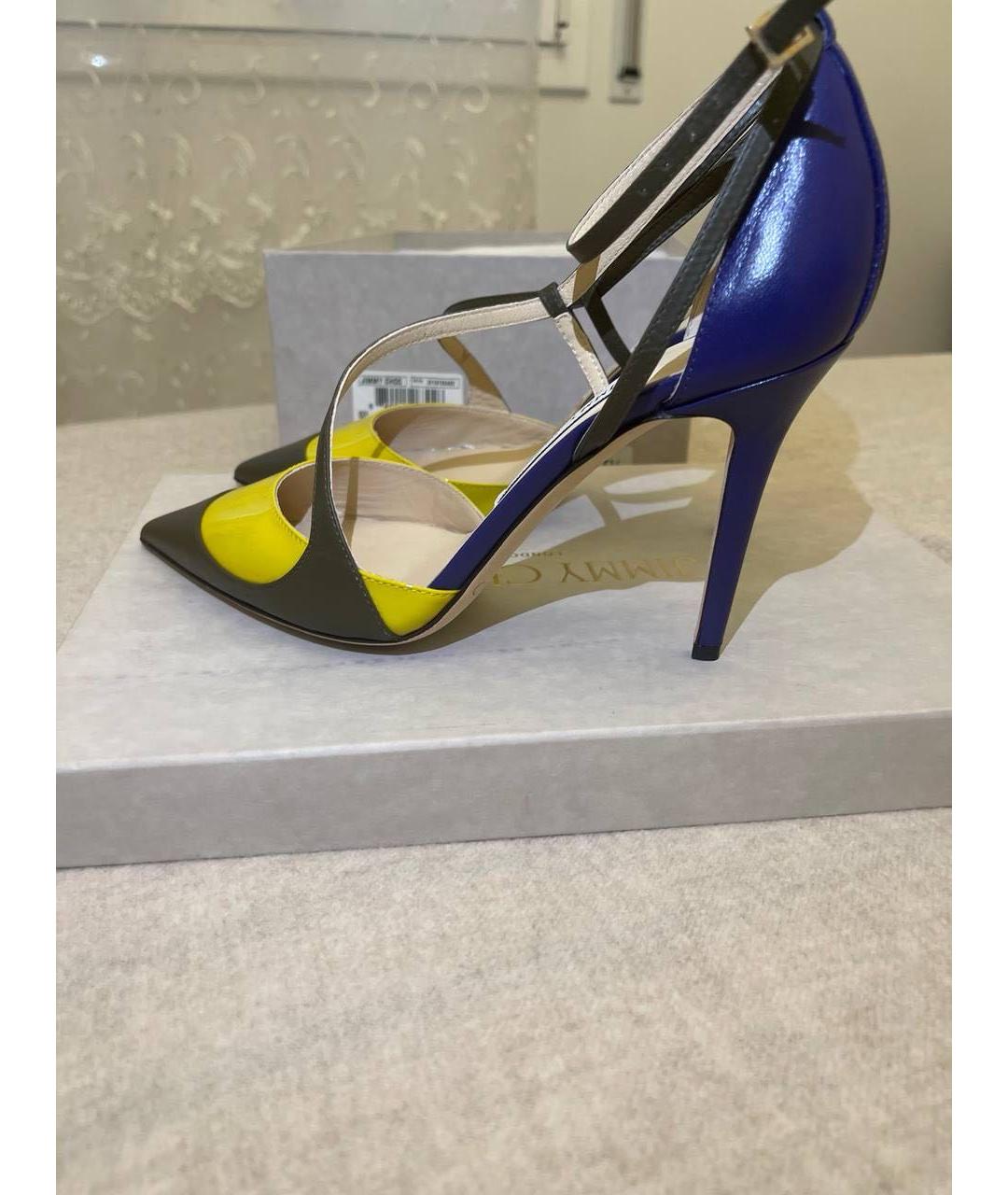 JIMMY CHOO Мульти кожаные туфли, фото 5