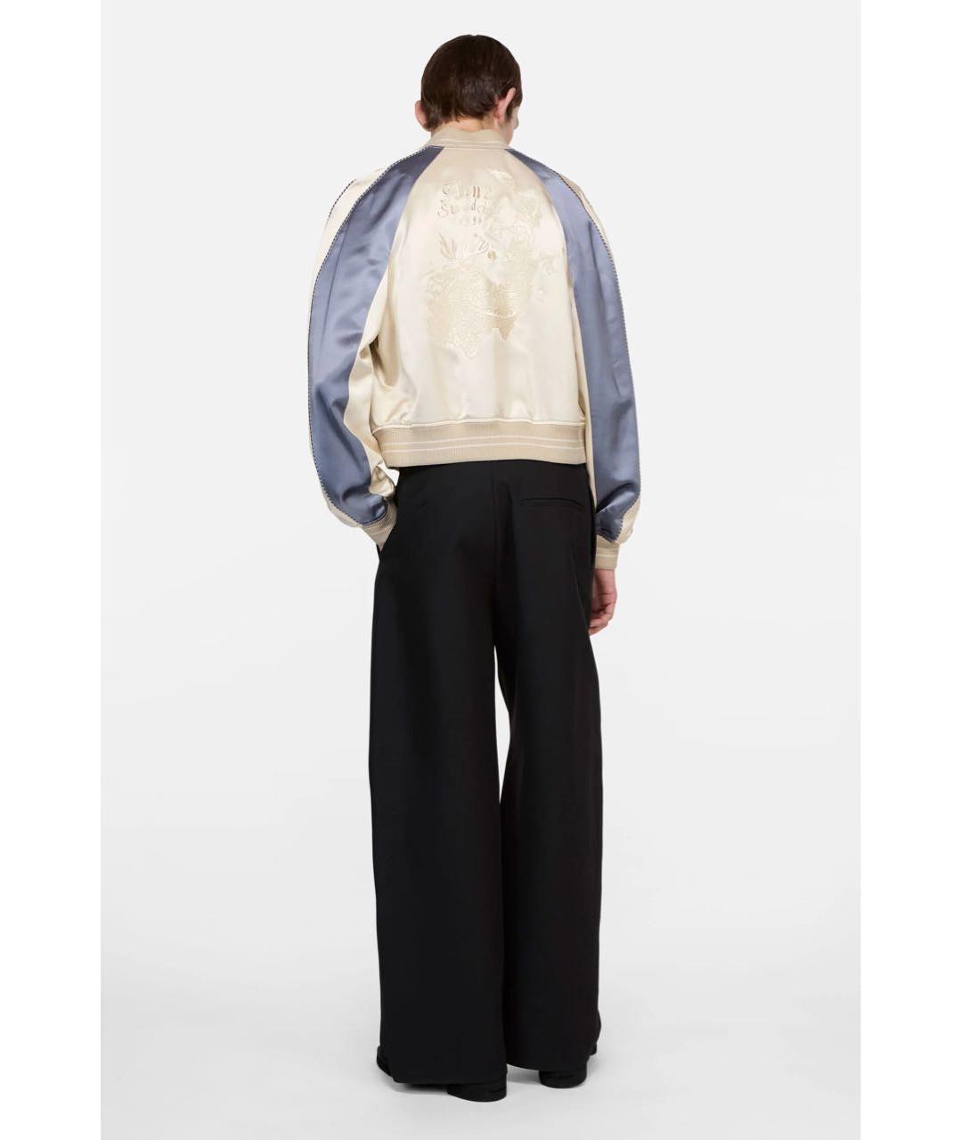 ACNE STUDIOS Бежевая атласная куртка, фото 5