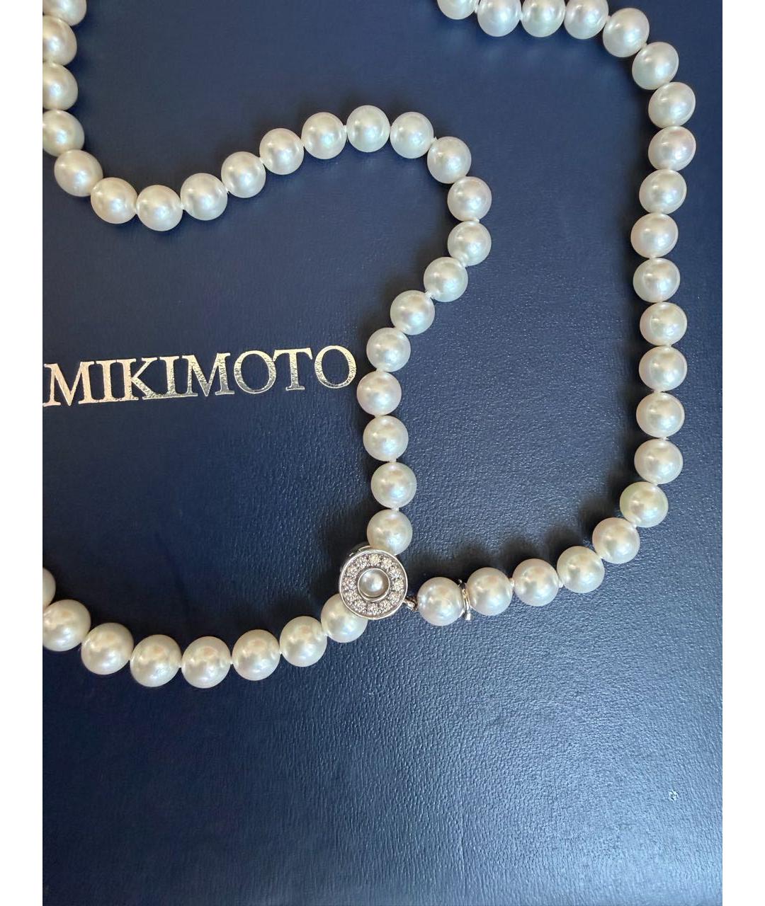 Mikimoto Белое колье, фото 3