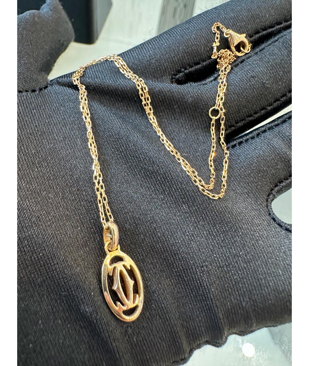 CARTIER Золотое колье из розового золота, фото 3