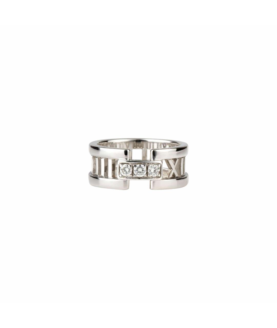 TIFFANY&CO Серебряное платиновое кольцо, фото 1