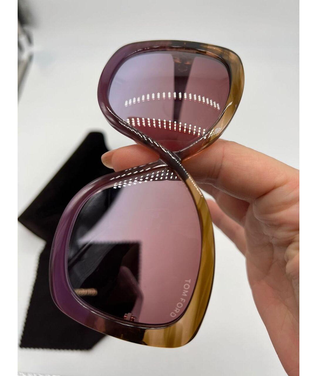 TOM FORD Мульти пластиковые солнцезащитные очки, фото 2