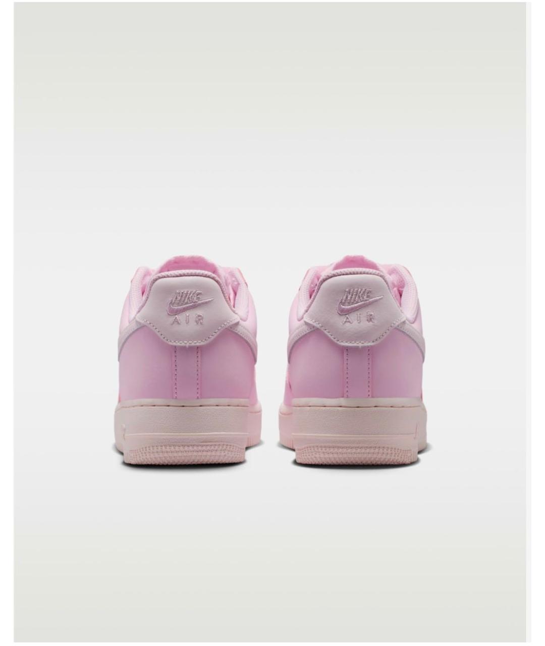 NIKE Розовые кожаные кроссовки, фото 5