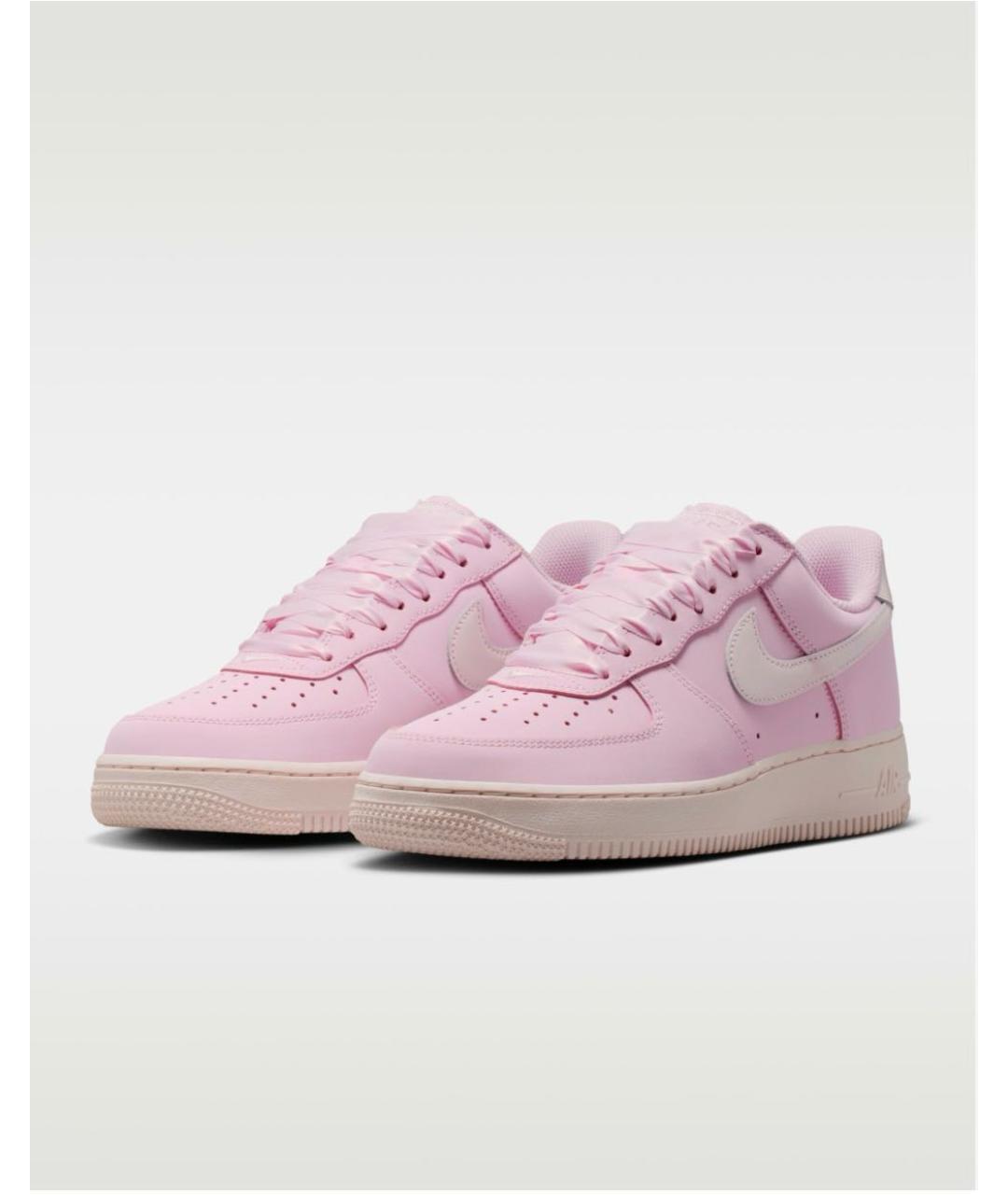 NIKE Розовые кожаные кроссовки, фото 3