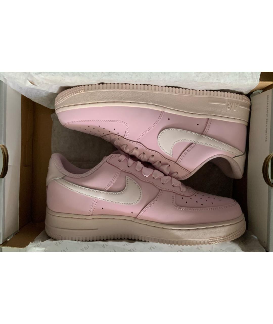 NIKE Розовые кожаные кроссовки, фото 2