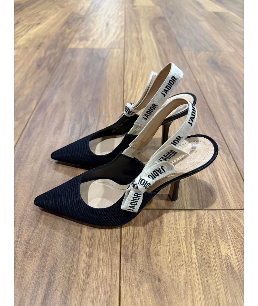 CHRISTIAN DIOR Черные туфли, фото 3
