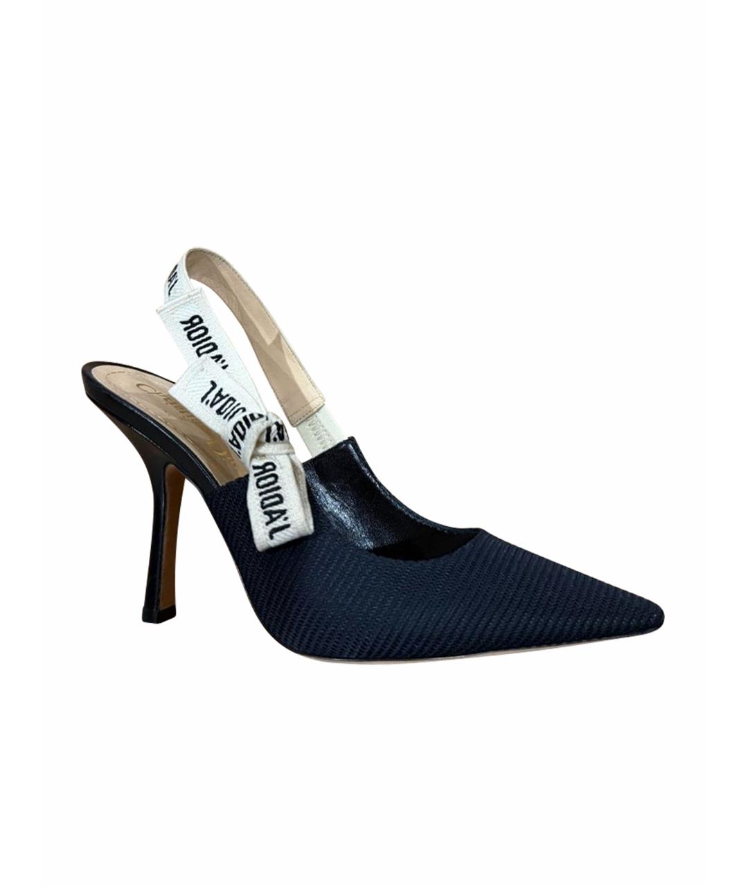 CHRISTIAN DIOR Черные туфли, фото 1