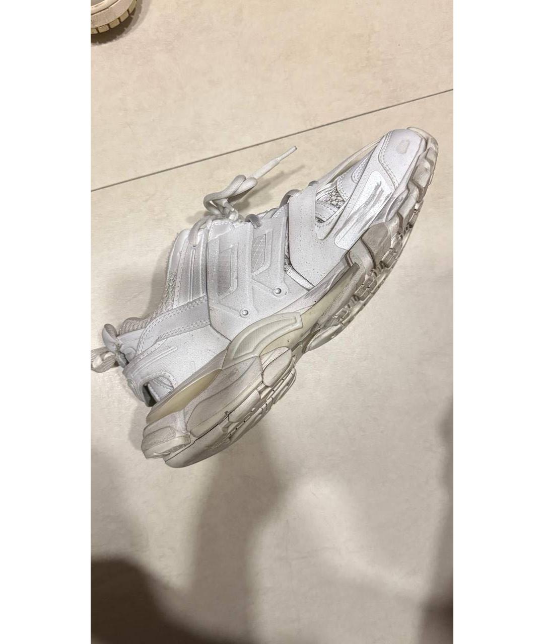 BALENCIAGA Белые кроссовки, фото 4