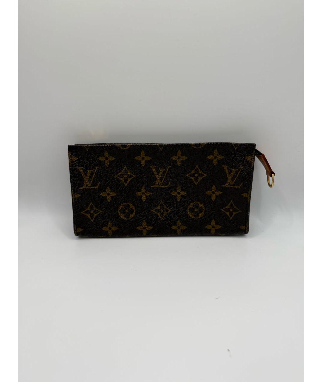 LOUIS VUITTON Коричневый кошелек, фото 7