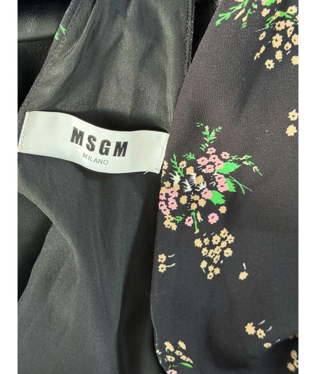 MSGM Черное платье, фото 3