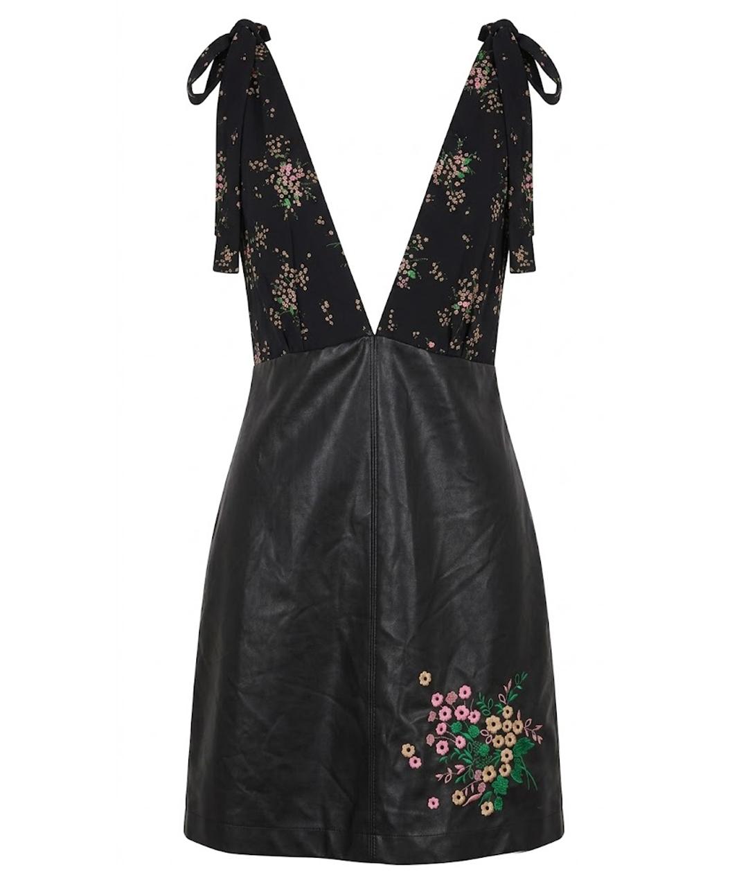 MSGM Черное платье, фото 1