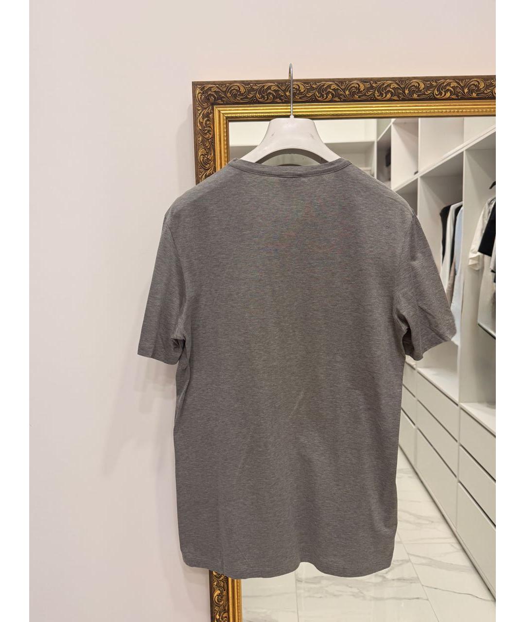 FENDI Серая футболка, фото 5