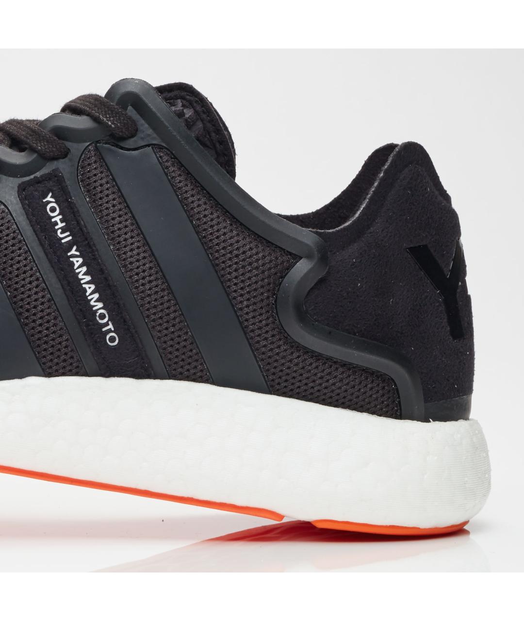 Y-3 Черные низкие кроссовки / кеды, фото 7