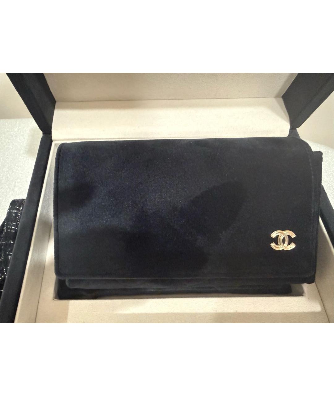 CHANEL Черные пластиковые солнцезащитные очки, фото 7
