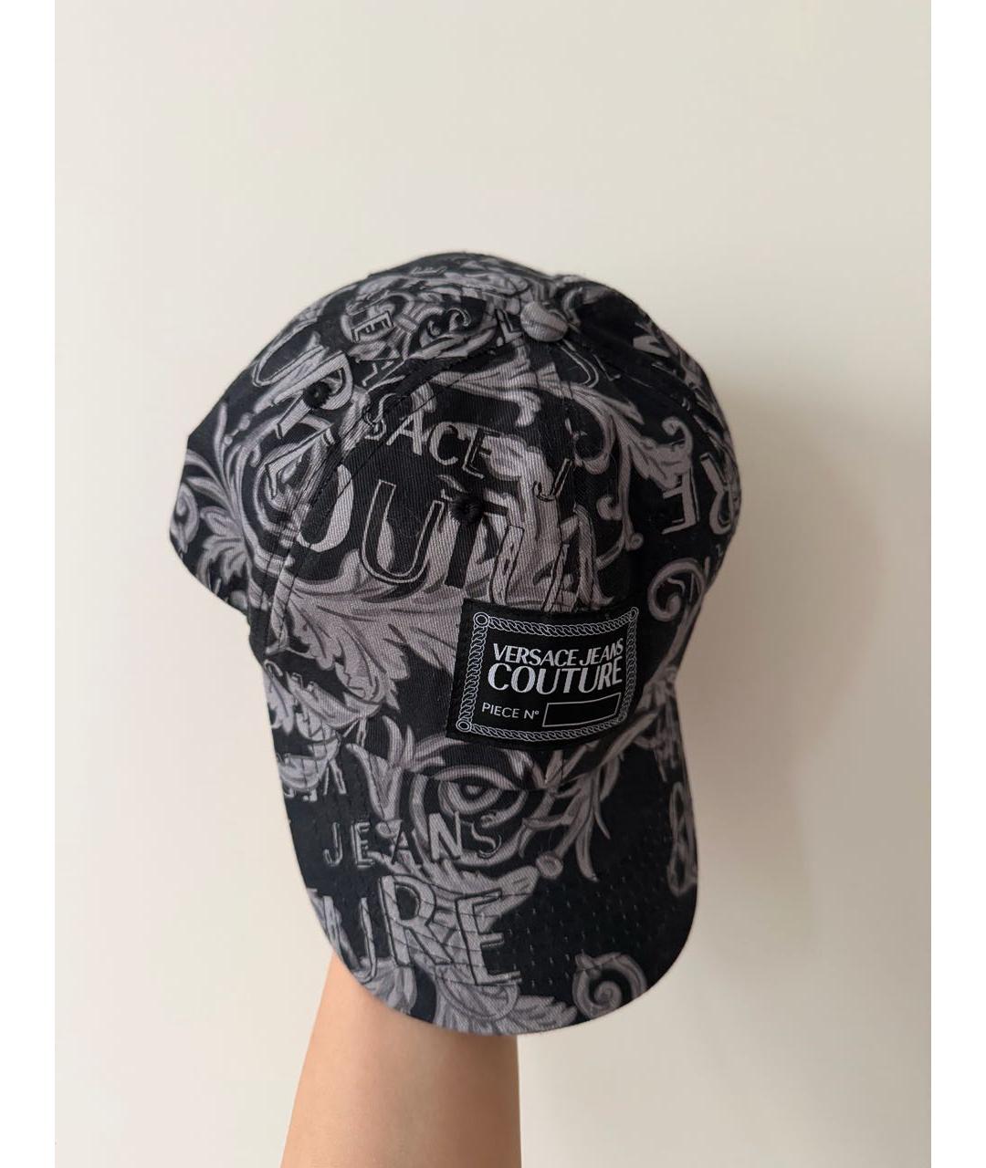 VERSACE JEANS COUTURE Черная кепка, фото 5