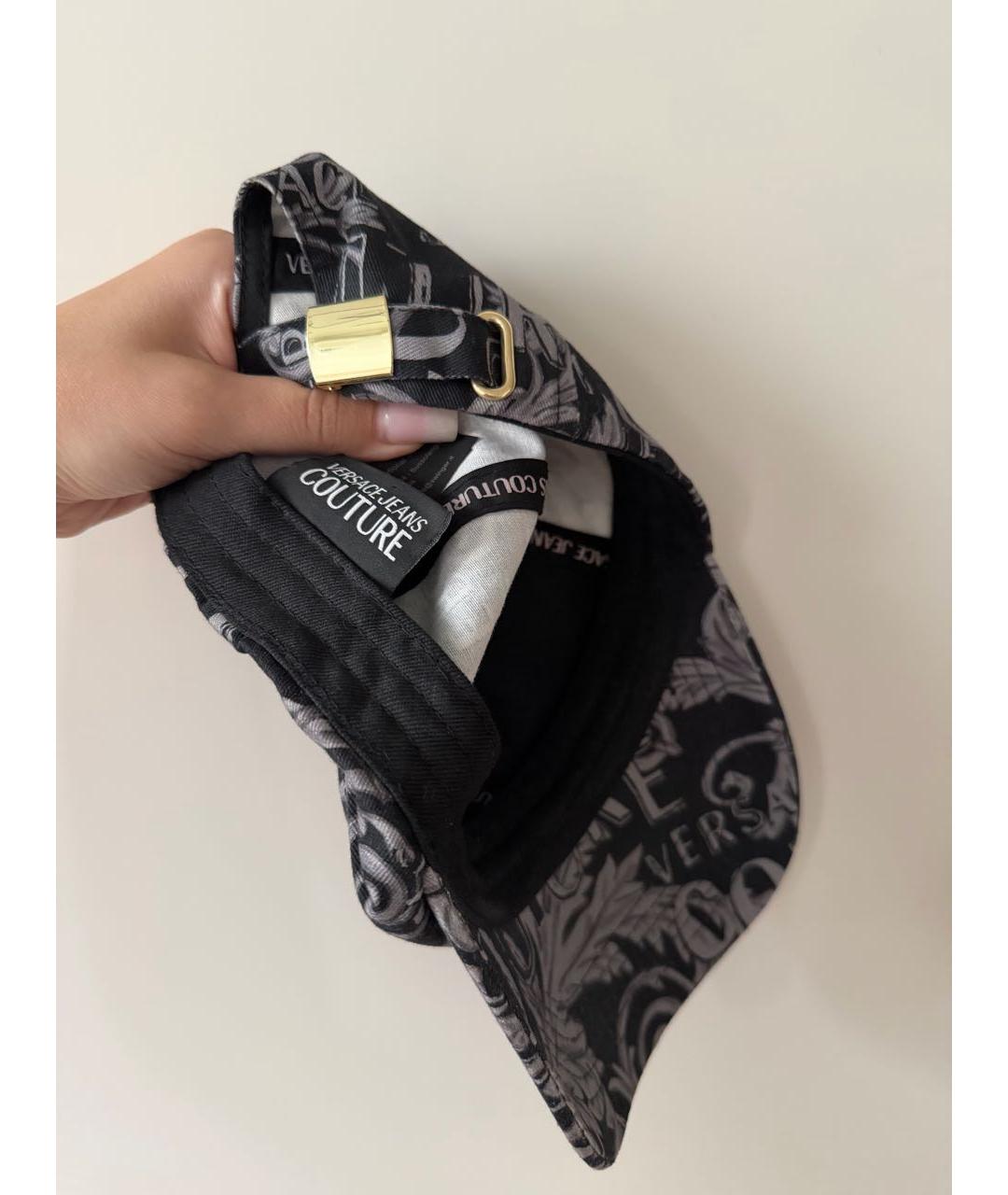 VERSACE JEANS COUTURE Черная кепка, фото 4