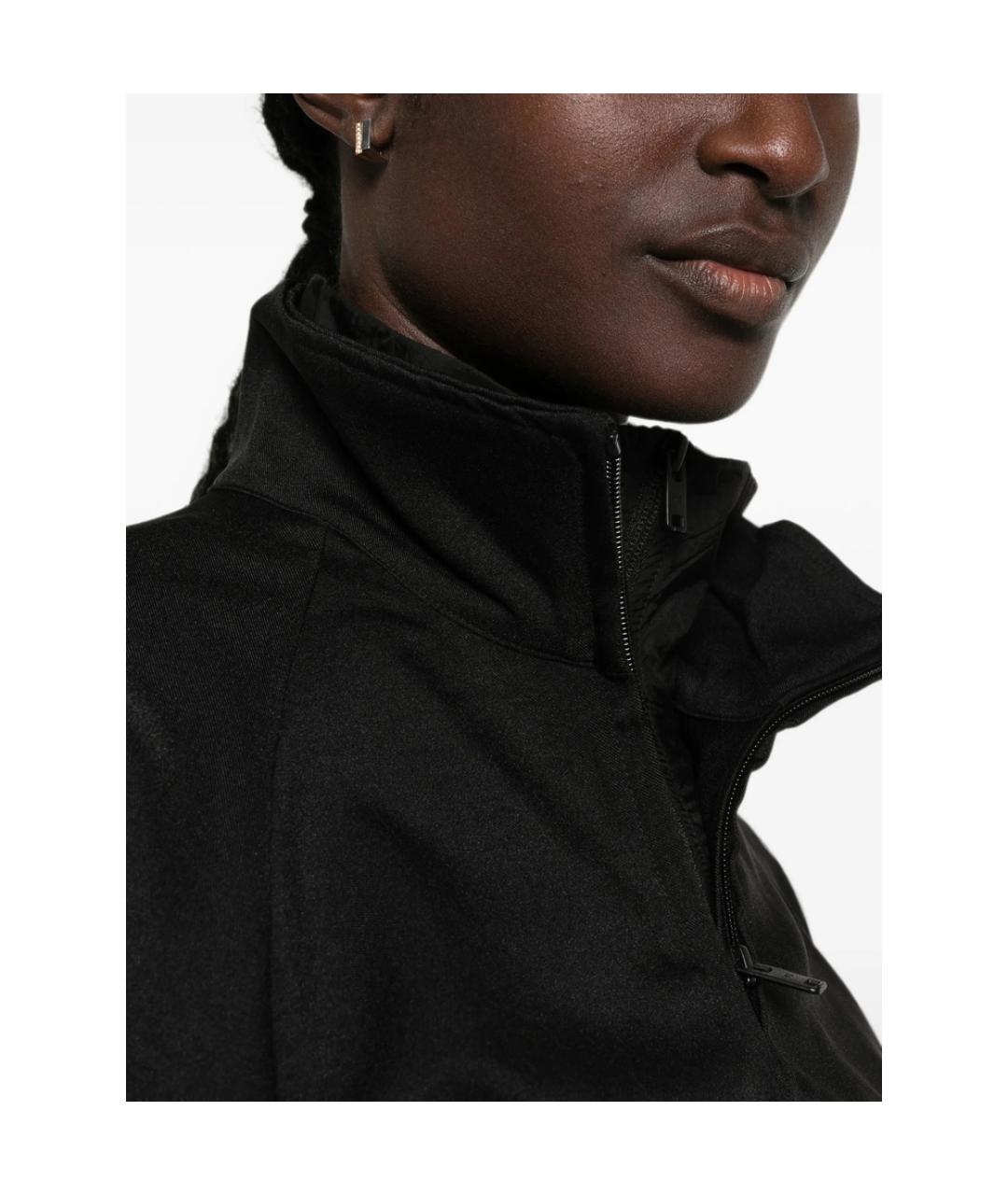 Y-3 Черная полиэстеровая куртка, фото 4