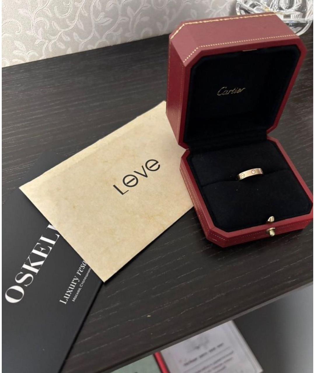 CARTIER Золотое кольцо из розового золота, фото 3