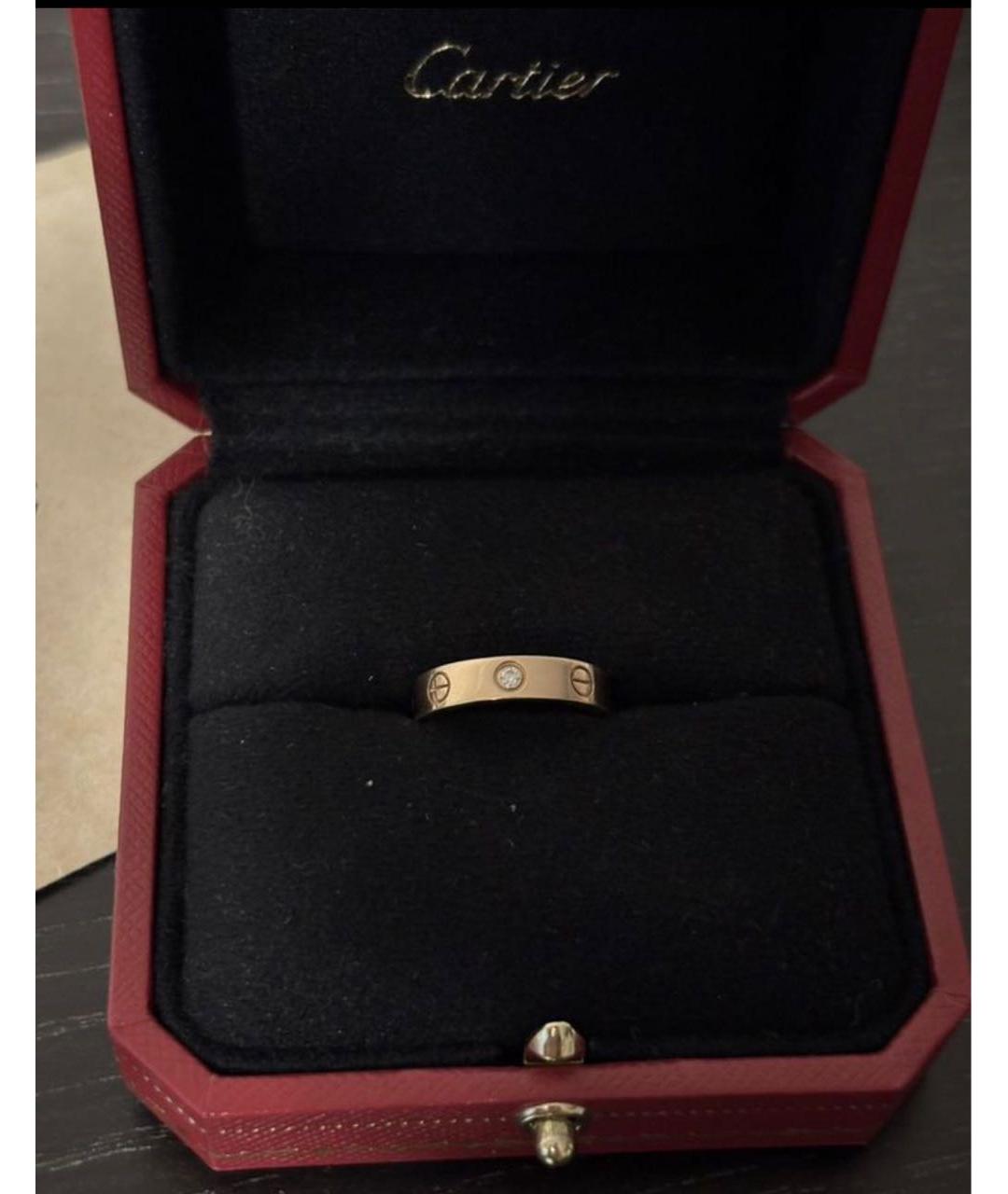 CARTIER Золотое кольцо из розового золота, фото 4