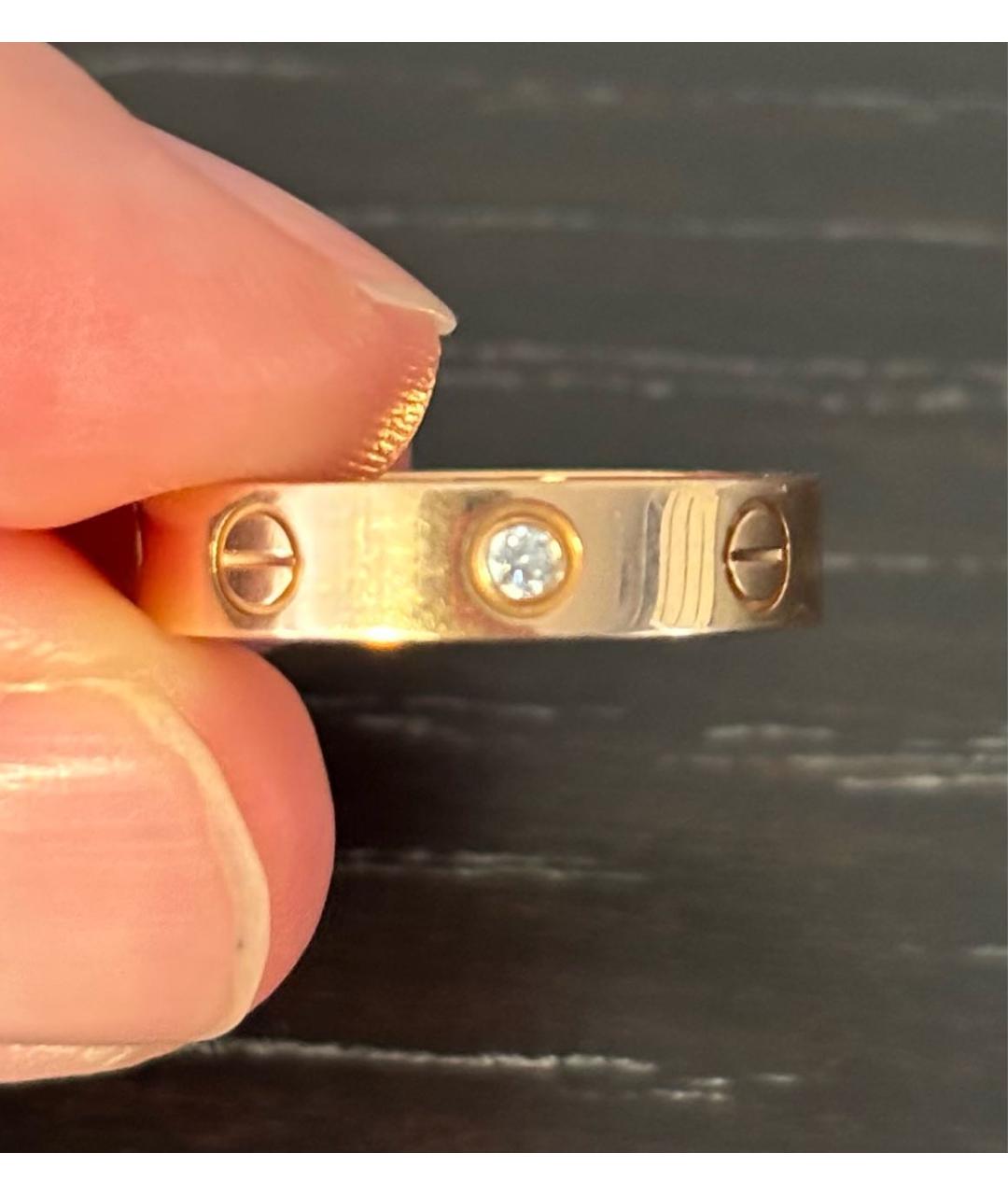 CARTIER Золотое кольцо из розового золота, фото 2
