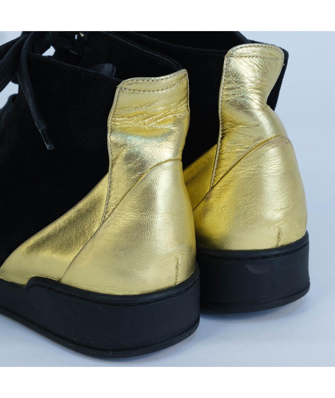 BALMAIN Черные кожаные кеды, фото 6
