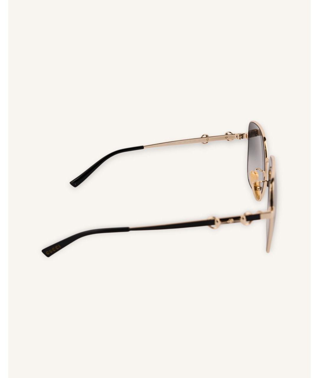 GUCCI Черные солнцезащитные очки, фото 2