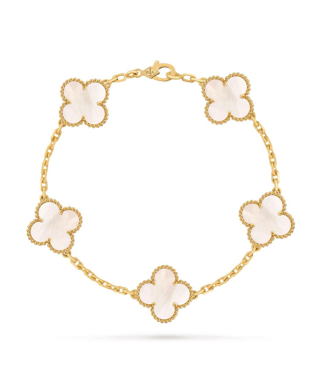 VAN CLEEF & ARPELS Золотой браслет из желтого золота, фото 6