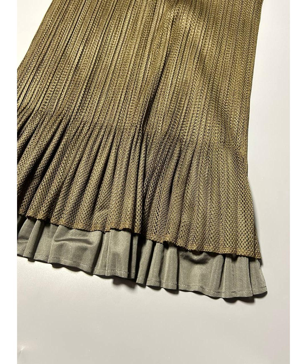 ISSEY MIYAKE Коричневое полиэстеровое повседневное платье, фото 6