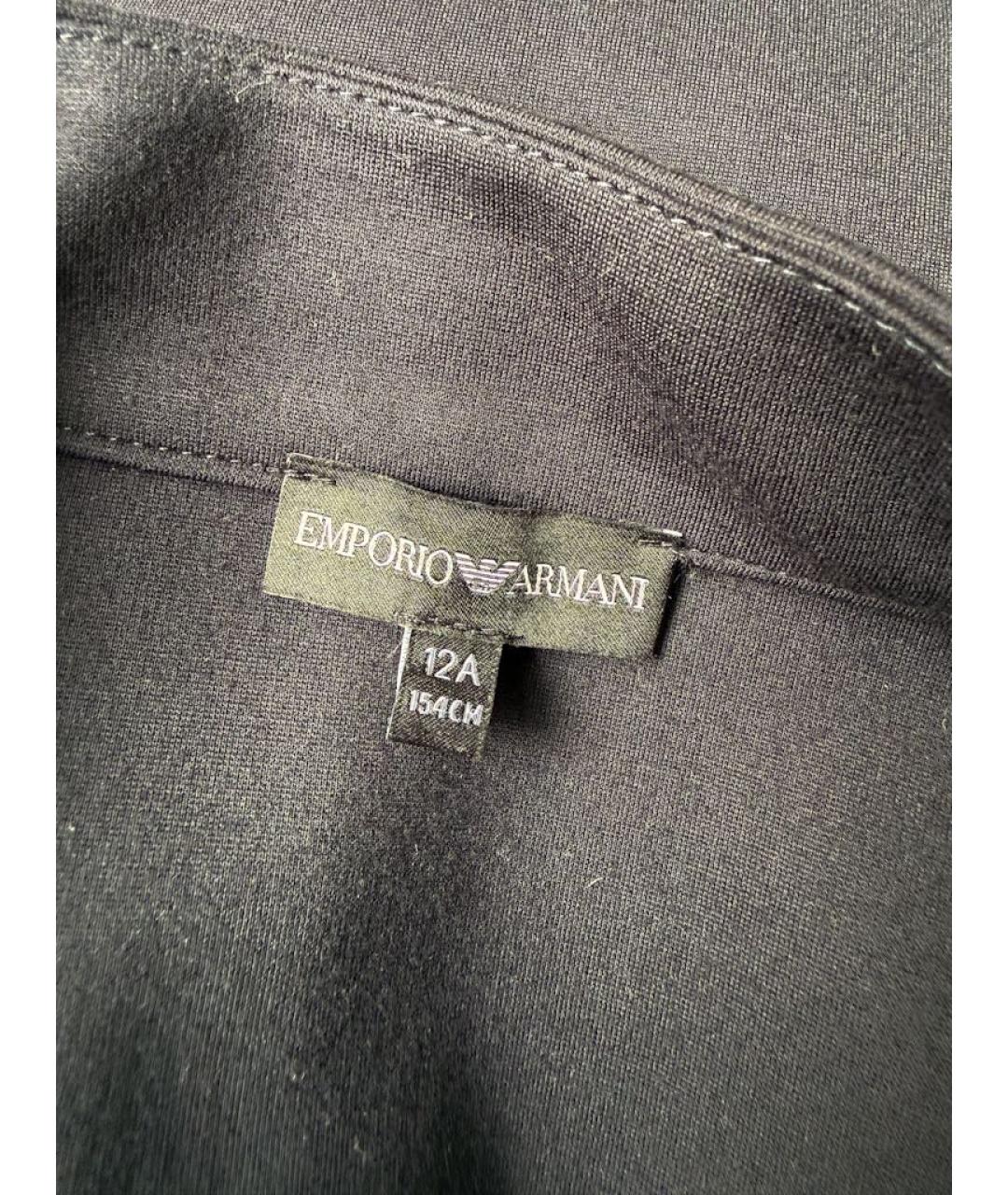 EMPORIO ARMANI Черная юбка, фото 4